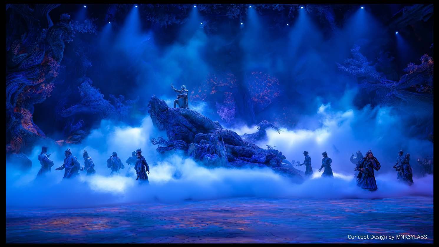 Monkey King Silhouette Hero